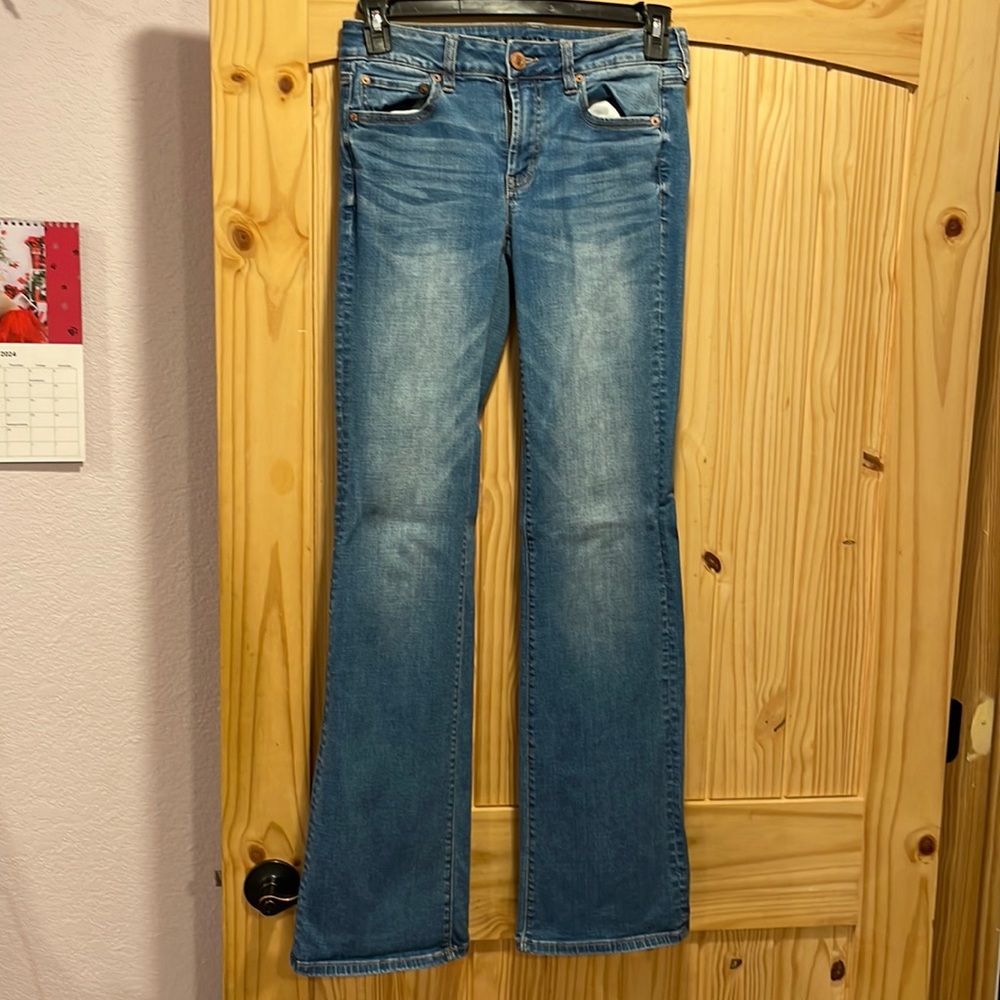 worn jeans in perfect condition